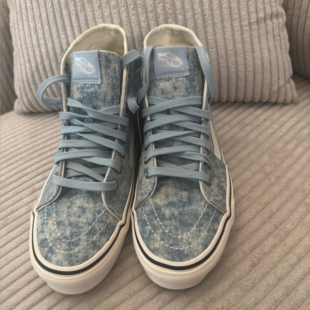 Vans Denim Blue acid wash High-Tops - Picture 2 of 8